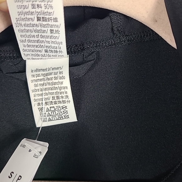 NEW Victoria's Secret PINK Zip It Windbreaker Jacket Half Zip Hoodie Black Sz S - Picture 4 of 9